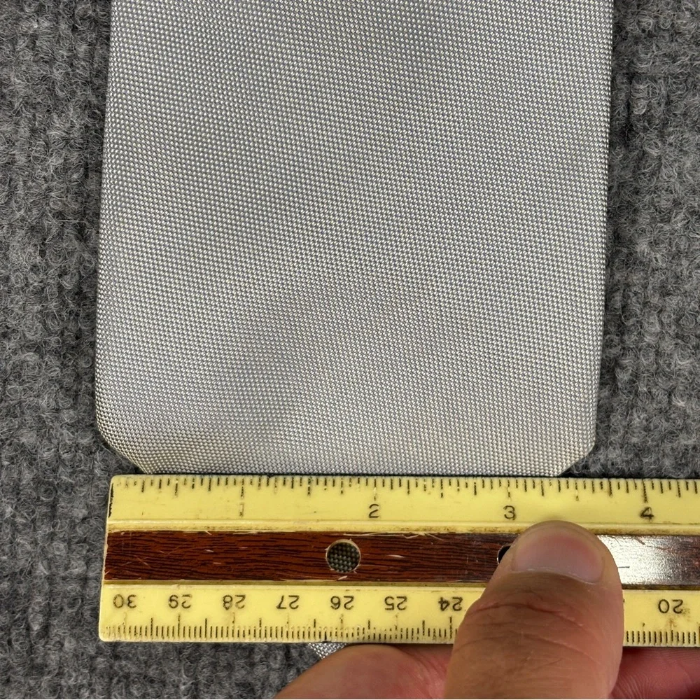 Gucci Silver Men's Tie Silk Italy